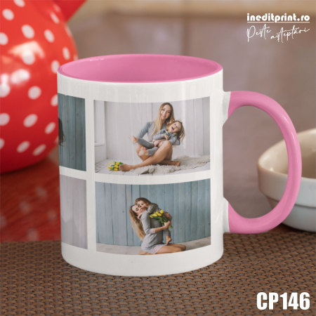 Cana personalizata cu 6 poze CP146 [2]
