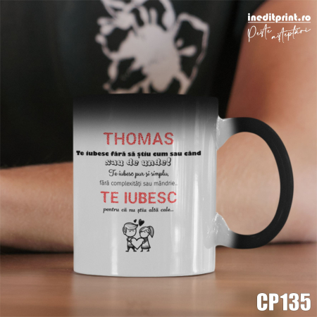 Căni - Cana personalizata cu Nume si text CP135