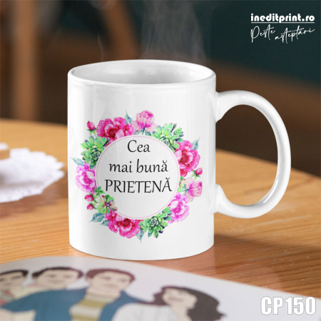 Căni - Cana personalizata cu o poza si mesaj CP150