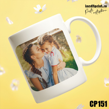 Căni - Cana personalizata cu o poza si mesaj CP151