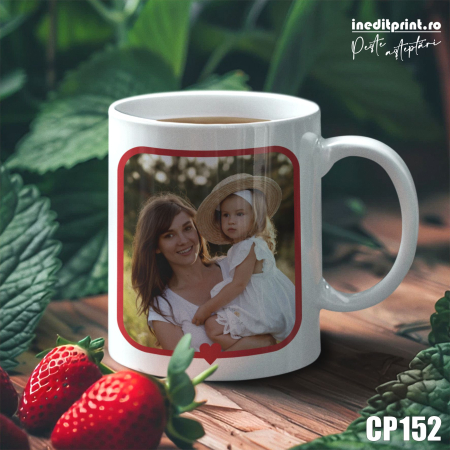 Căni - Cana personalizata cu o poza si text CP152