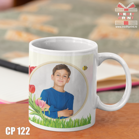 Căni - Cana personalizata cu poza de 8 Martie CP122