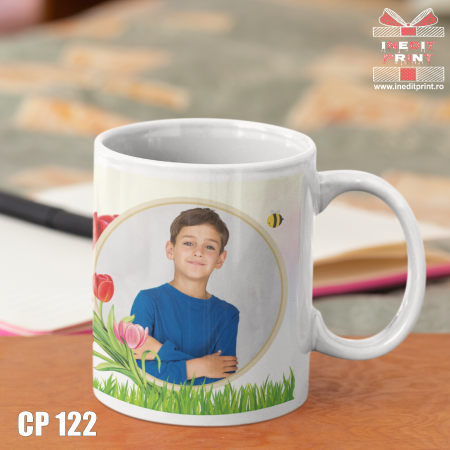 Cana personalizata cu poza de 8 Martie CP122 [1]