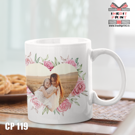 8 Martie - Cana personalizata cu poza de 8 Martie CP119