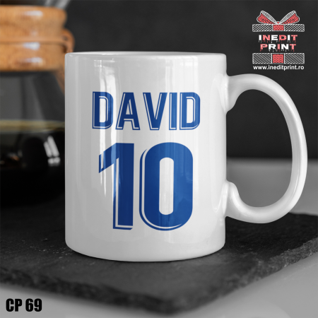 Craciun - Cana personalizata Fotbal CP69