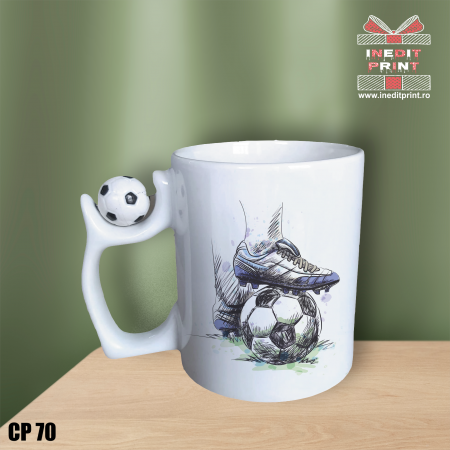 Cana personalizata Minge Fotbal CP70 [1]