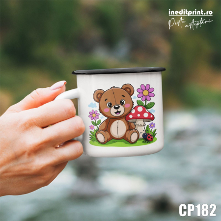 Cana personalizata metalica Gradinita CP182 [1]