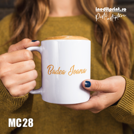 Cadouri Crestine - Cana personalizata Nume + verset Psalmii 34:8 MC28