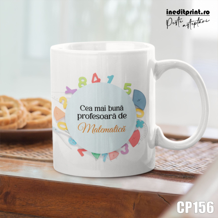 Căni - Cana personalizata Profesori de Matematica CP156