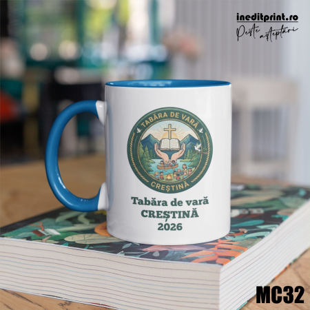 Căni - Cana personalizata pentru Tabara MC32