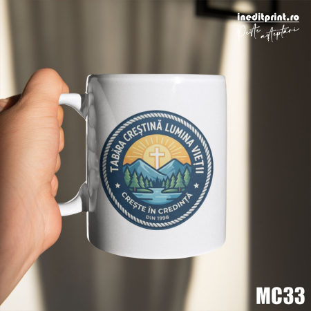Căni - Cana personalizata pentru Tabara MC33