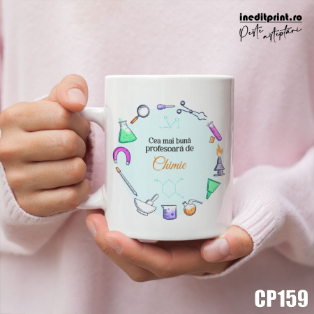 Căni - Cana personalizata Profesori de Chimie CP159