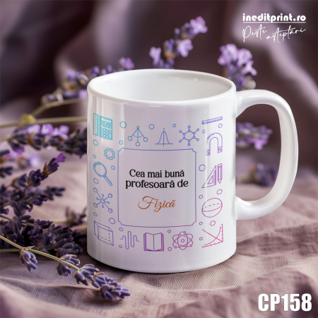 Căni - Cana personalizata Profesori de Fizica CP158