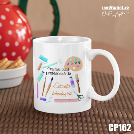 Căni - Cana personalizata Profesori de Educatie Tehnologica CP162