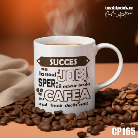 Căni - Cana personalizata Succes la noul JOB CP165