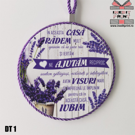 Decorațiune ceramică În această casă DT1