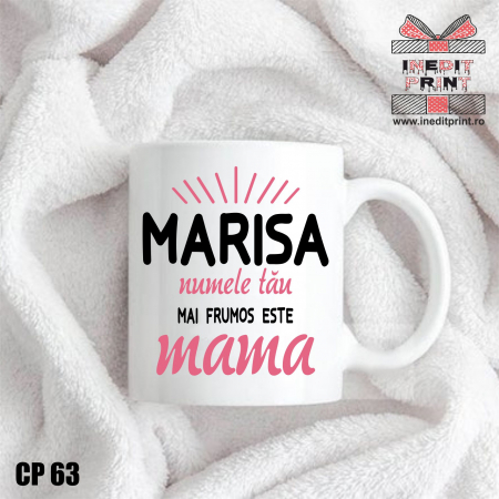 8 Martie - Cana personalizata pentru mama CP63