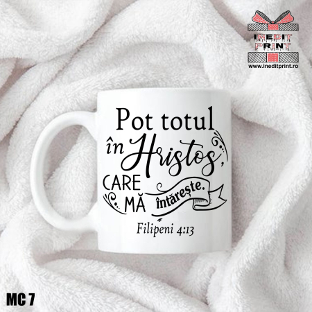 Cadouri Crestine - Cana verset Filipeni 4:13 MC7