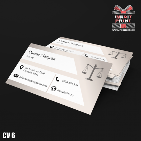 Companii - Cărți de vizită personalizate CV6
