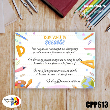 Back to School - Cartonas Bun venit la scoala CPPS13
