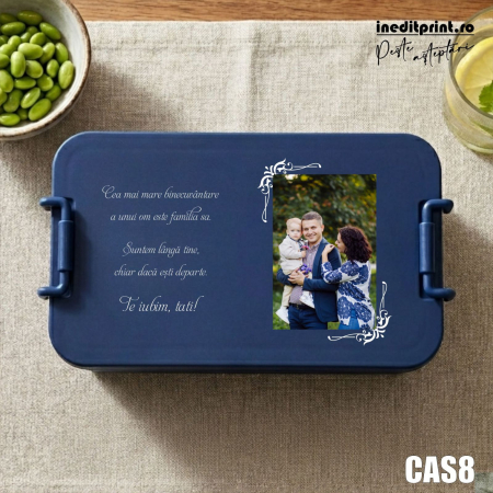Caserola personalizata cu Fotografie si text CAS8 [1]