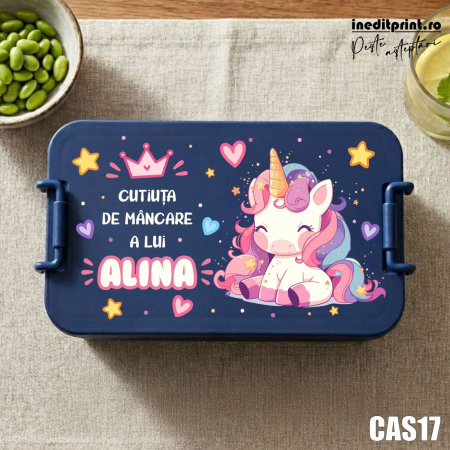 Caserola personalizata cu unicorn CAS17 [1]