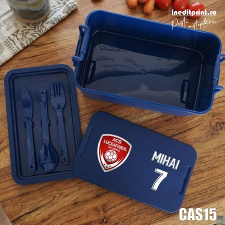 Caserole personalizate - Caserola personalizata nume, numar si sigla CAS15