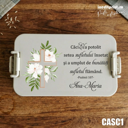 Caserole personalizate - Caserola personalizata Psalmii 107 CASC1