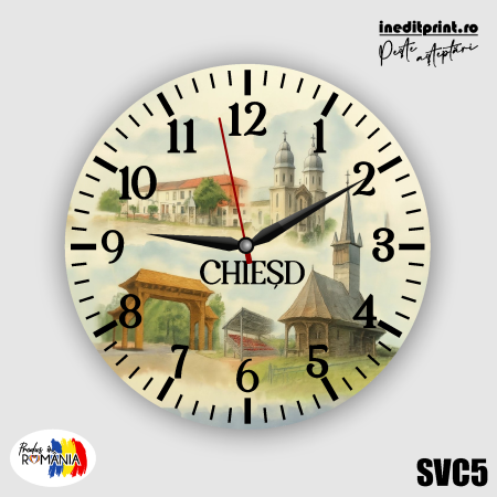 Ceas de perete atractii Chiesd SVC5 [1]