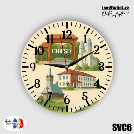 Ceas de perete atractii Chiesd SVC6 [1]