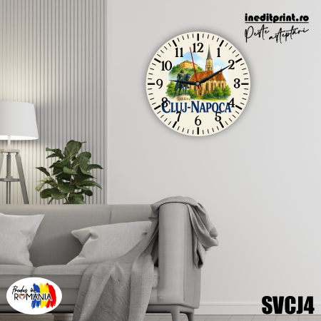 Cluj-Napoca - Ceas de perete atractii Cluj-Napoca SVCJ4