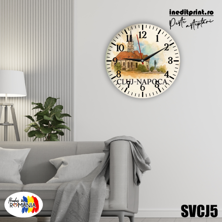 Cluj-Napoca - Ceas de perete atractii Cluj-Napoca SVCJ5