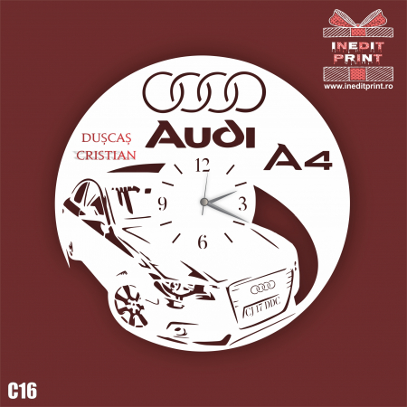 Ceas personalizat cu text C16 [1]