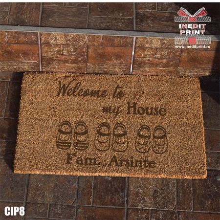 Covoras intrare personalizat My House CIP8 [1]