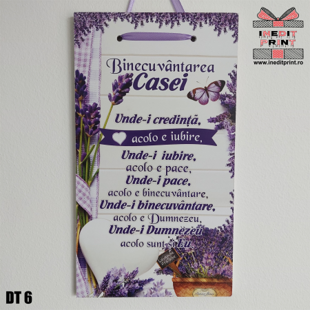 Decoratiuni - Decorațiune Binecuvântarea Casei DT6