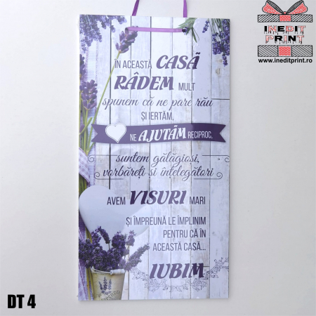 Decorațiuni - Decorațiune În această casă DT4