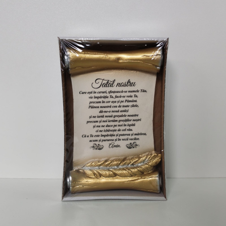 Cadouri Crestine - Decoratiune Ipsos Tatal Nostru DT12