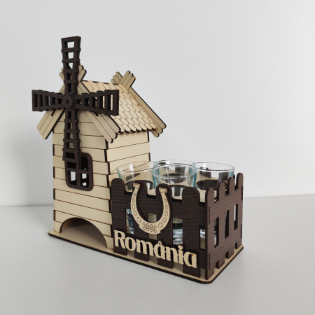 Decoratiune Moara cu 4 pahare SVR98 [3]