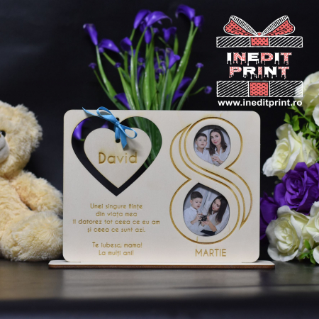 Rame foto personalizate - Decoratiune Personalizata "8 Martie" DL8