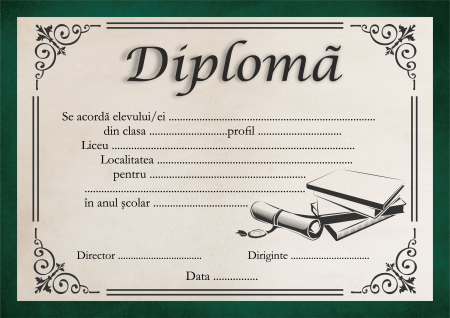 Absolvire - Diploma absolvire DAM7