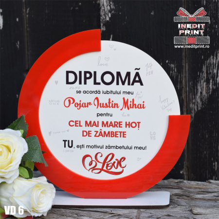 Diploma personalizata Hot de zambete VD6 [1]