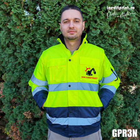 Geci - Geaca personalizata reflectorizanta GPR3N