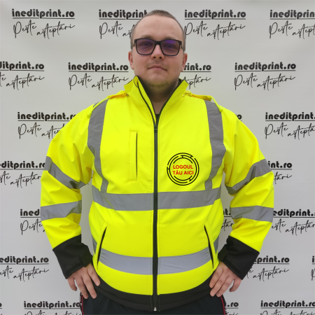 Geci - Geaca personalizata reflectorizanta GPR4