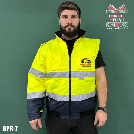 Geacă personalizată reflectorizantă 2 in 1 GPR7 [2]