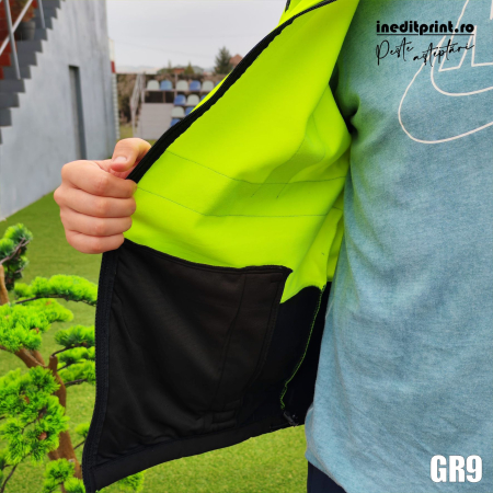 Geaca softshell cu insertii fluorescente GR9 [4]