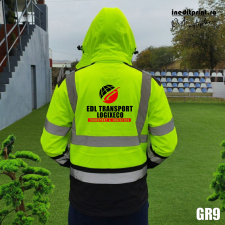 Geaca softshell cu insertii fluorescente GR9 [2]