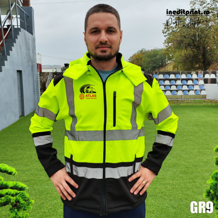 Geaca softshell cu insertii fluorescente GR9 [1]