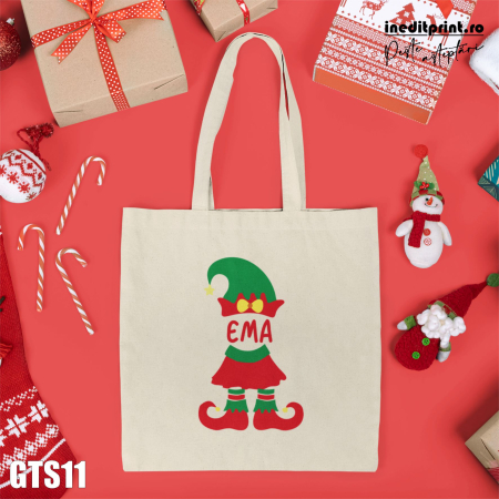 Geanta tip sacosa personalizata - Craciun - GTS11 [1]