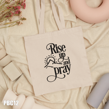 Geanta tip sacosa Rise up and Pray PBC12 [1]