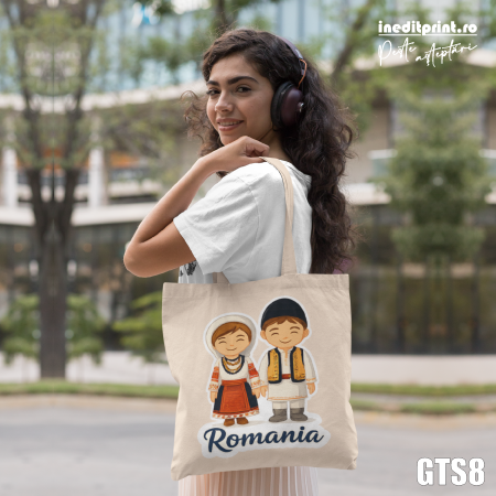 Decorațiuni - Geanta tip sacosa Romania - GTS8